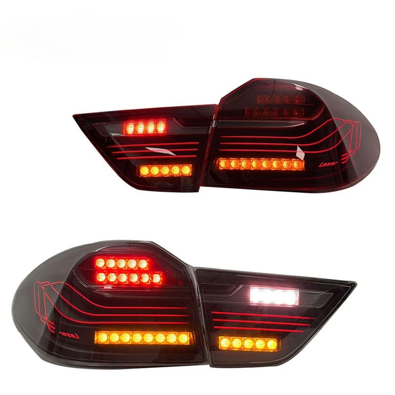 4pcs Car Taillights for BMW X4 F26 LED Taillamps Assembly 2014-2017 with Driving Brake Sequential Turn Signal And Reverse Lights