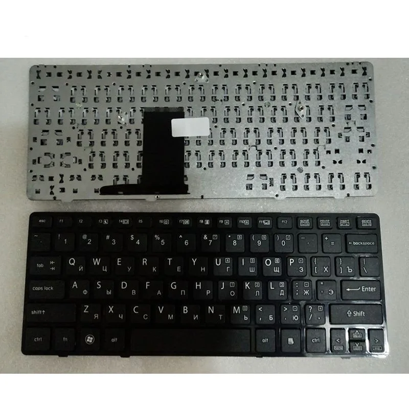 

New RU Russian Keyboard For HP EliteBook 2560 2560P 2570 2570P With Black Frame No Point