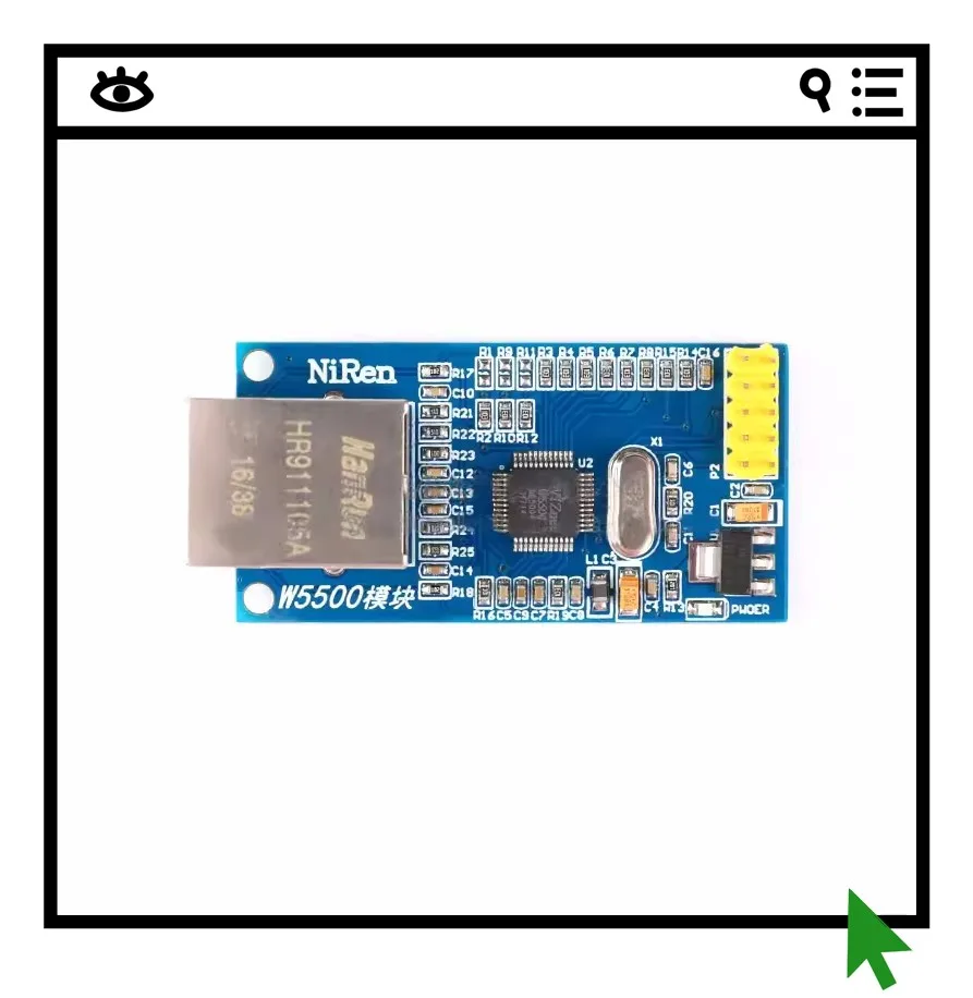 

2 шт. сетевые модули W5500 Ethernet с поддержкой SPI/Ethernet/протокола TCP/IP