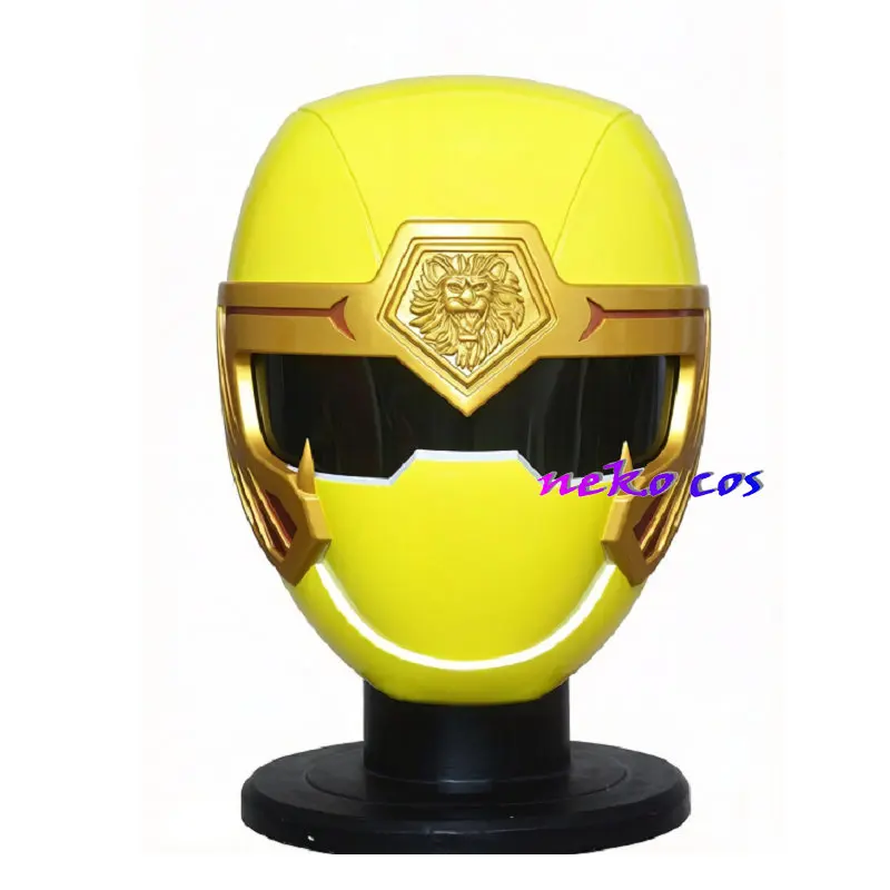 

Костюм для косплея Nekocos Ninpu Sentai Hurricaneger: Желтый шлем и маска из смолы, индивидуальный размер