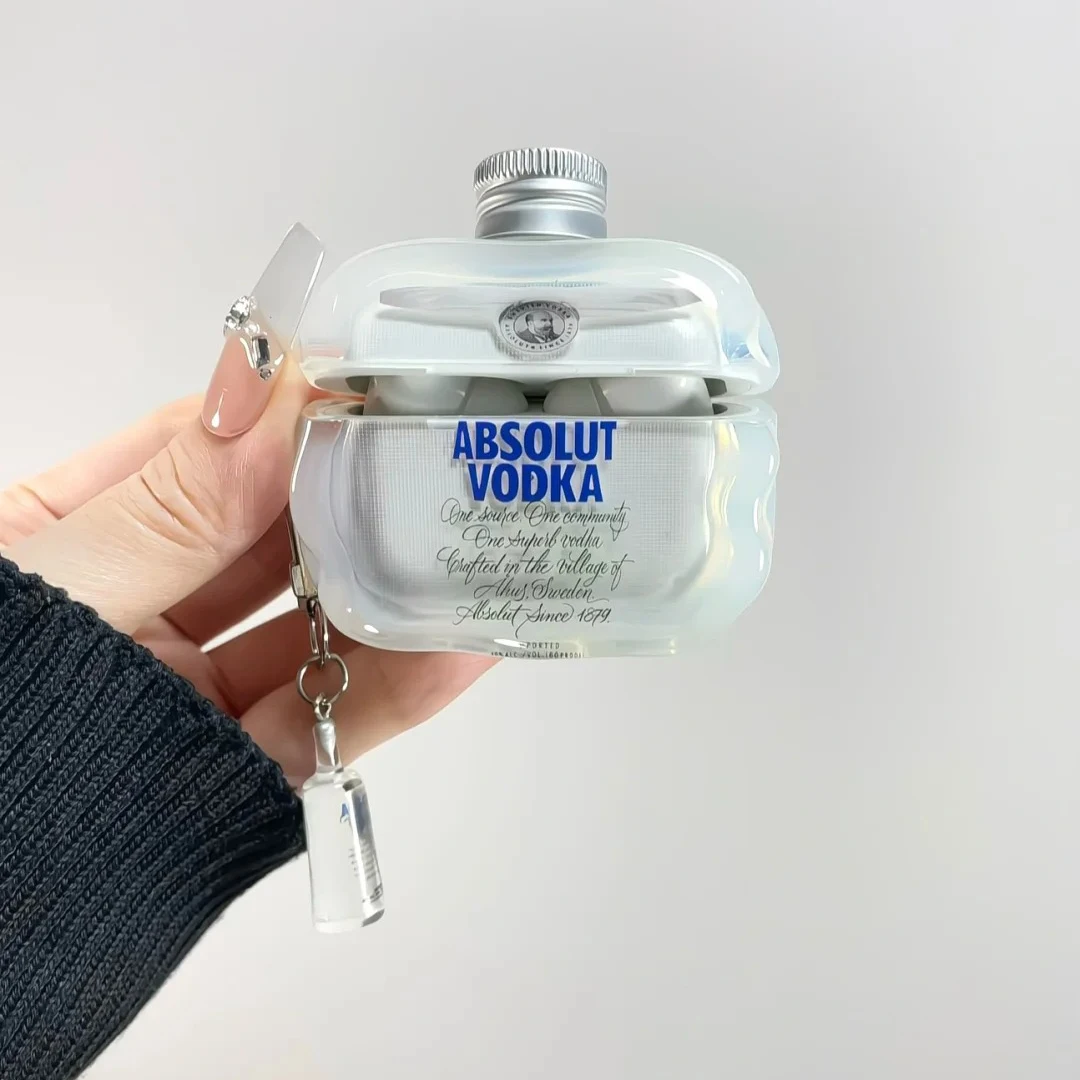 حافظة حماية لسماعات الرأس بتقنية البلوتوث اللاسلكية IMD Vodka لهاتف Apple Airpods 4 2024 3 Pro 2 غطاء سماعة أذن مقاوم للصدمات