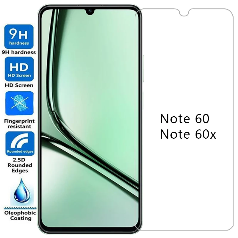 закаленное стекло для Realme Note 60 60x чехол для телефона note60 x note60x not x60 задняя крышка 360 Realmi reali real me relme 60 чехол 5 г