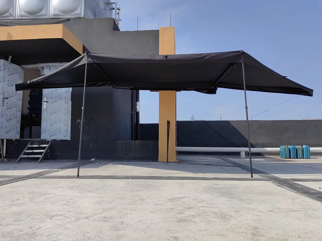2.5M Car Awning,Free Standing 180 Degree  Awning 4x4 Off-Road Car Side Tent for Camping