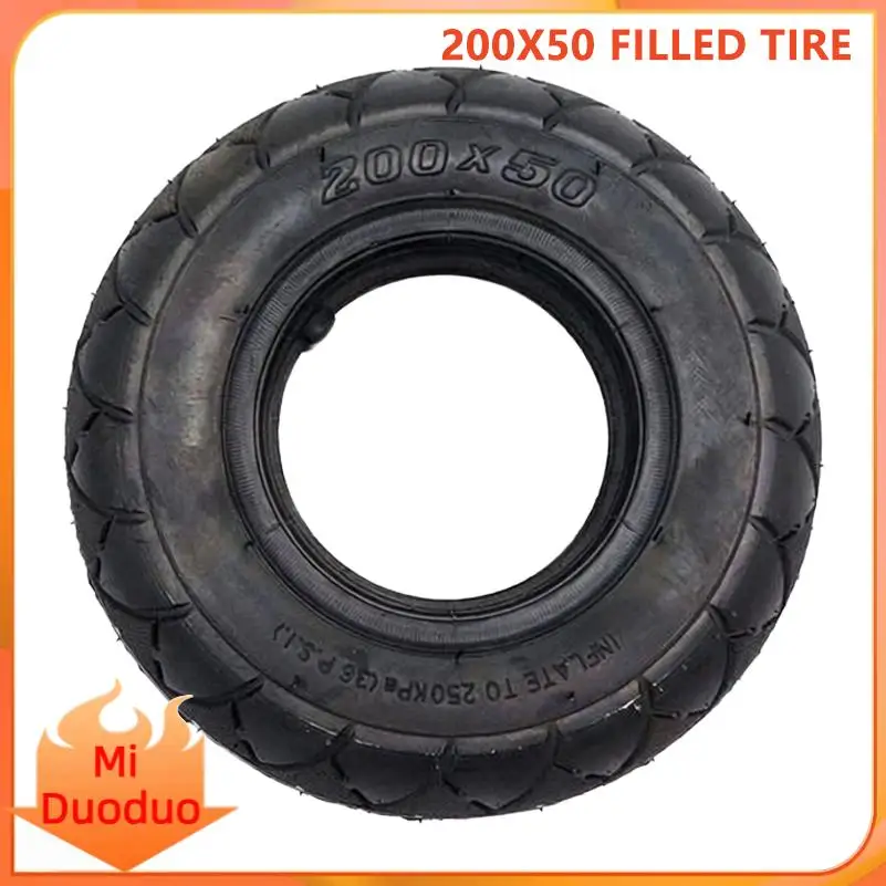 

Little Dolphin 200 50 Solid Filling Tire for 8-Inch Scooters Electric Super Durable Model