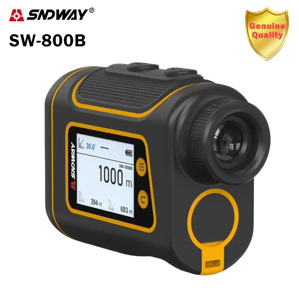 

SNDWAY SW-800B SW-1000B SW-1500B Laser Range Finder Touch LCD Digital Laser Distance Meter Telescope Hunting Monocular Golf Rang