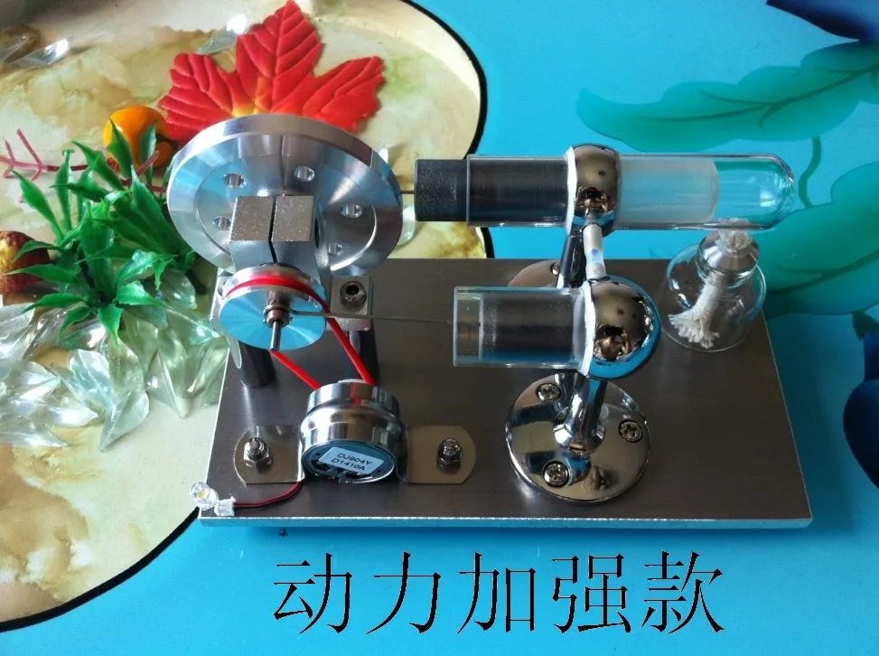 

Stirling Engine Generator External Combustion Engine Physical Experiment Model Teaching Science Student Prize Gift