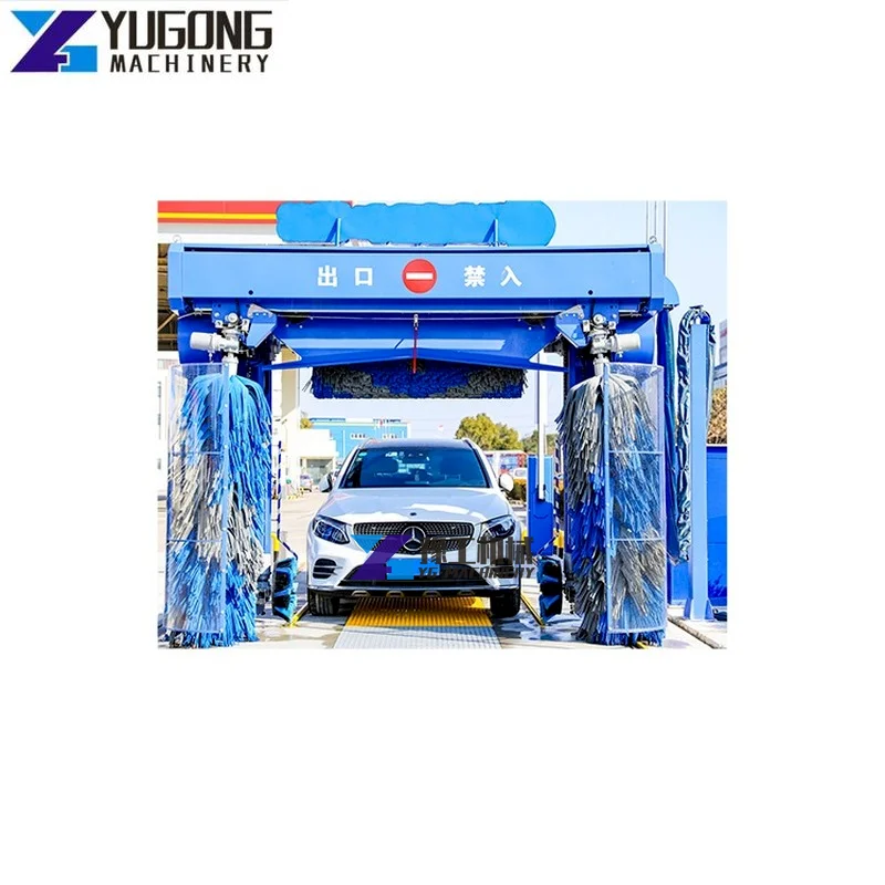 380V 12KW Blower Power Fully Automatic Carwash Rollover Rollover Car Wash Machine Car Washing Machine High Pressure