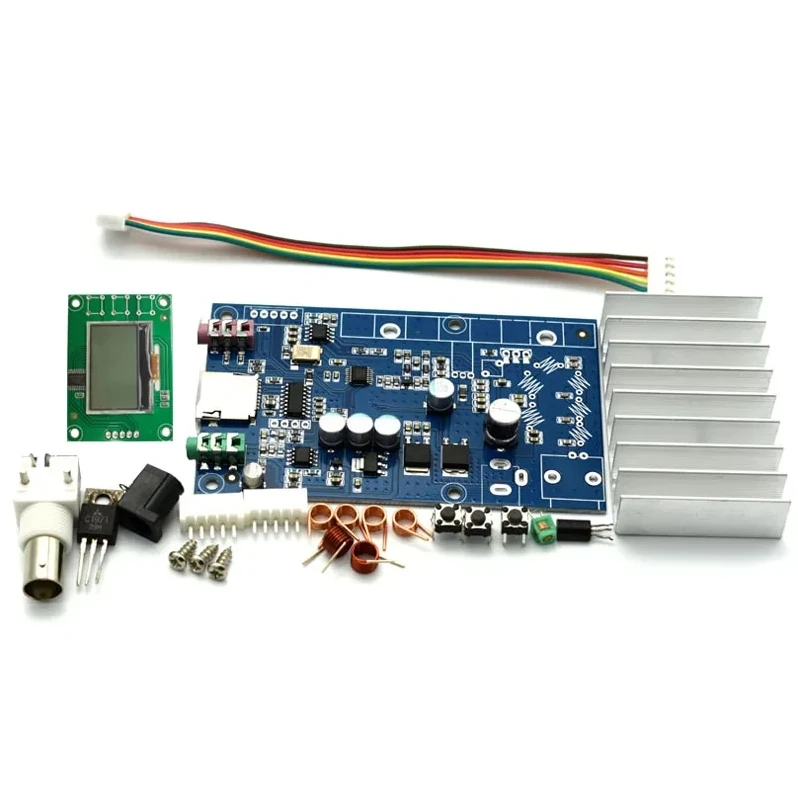 Kit d\'installation autonome FM 5W 76M-108 Z successifs évités PLL, kit transmetteur FM, puissance maximale 7W, fréquence, volume réglable avec