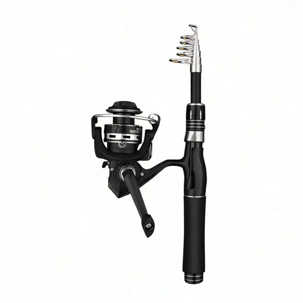 Premium Telescopic Fishing Rod Set Carbon Fiber Pole Spinning Baitcasting Reel Combo For For Xinshangwei Freshwater Saltwater