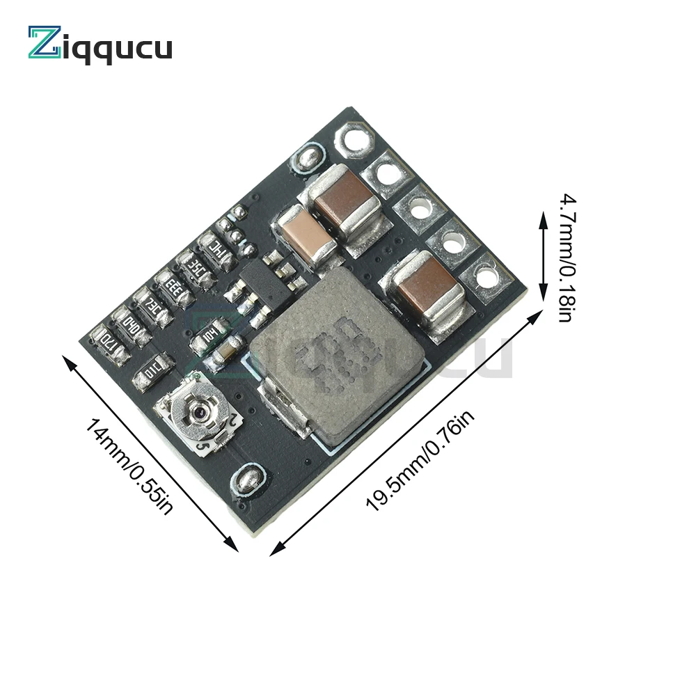 

DC-DC Adjustable Buck Converter Module 4.5V-20V to 1-16V/1.8V/2.5V/3.3V/5V/9V/12V Fixed Output, 2A 10W with Enable Pin