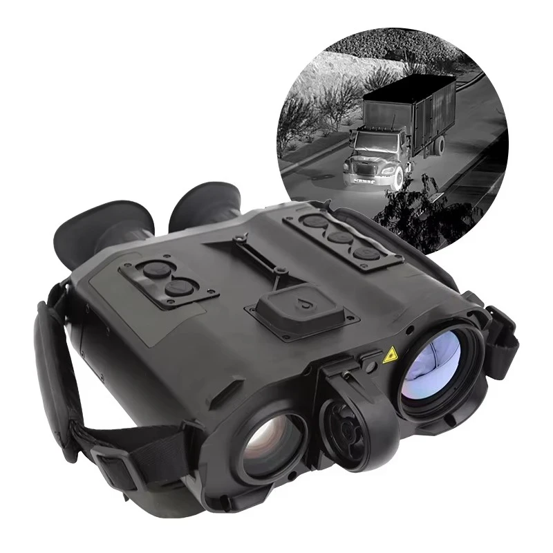 Long Distance Handheld with Wristband Digital Compass GPS and WIFI Function Laser Rangefinder Thermal Binoculars