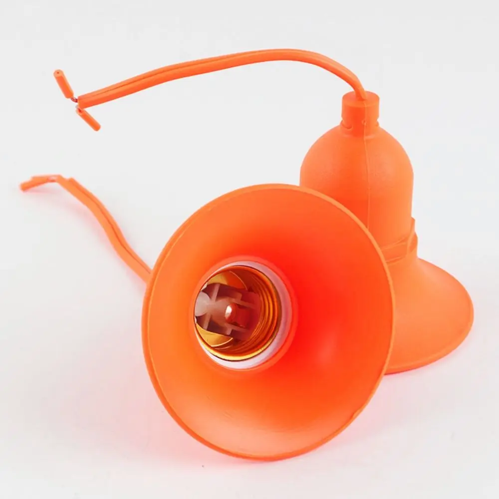 High Quality Screw E27 Lamp Holder Waterproof Plastic shell Pendant Lamp Holder with Cable LED Bulb Base Outdoor