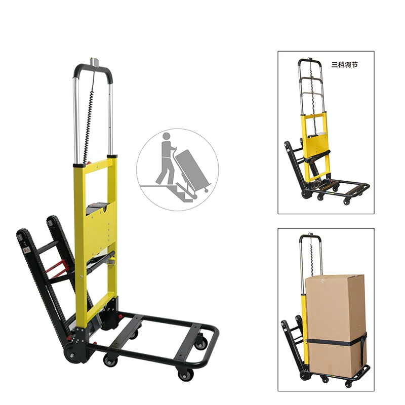 2024 Factory Exports 180kg Heavy-duty High-quality Portable Electric Stair Trolley