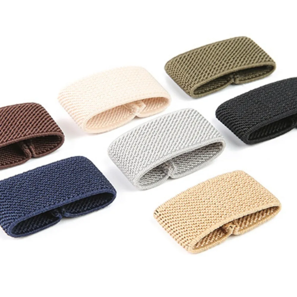 Multifunctional Nylon Belt Elastic Ring Accessories Mini Twill Fixed Trouser Belt Intermediate Finger Ring