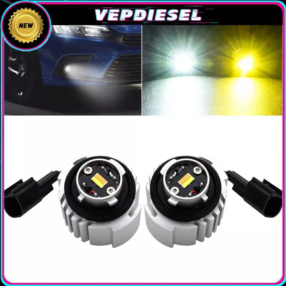 

L1B LED Fog Light Bulb FOR Honda Civic Accord Ridgeline CR-V 940404040 Yellow/White Car Accessories