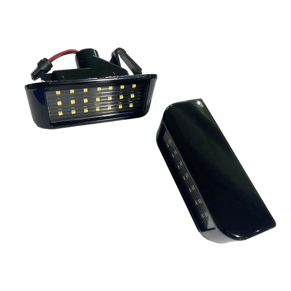 2PCS LED License Number Plate Light Lamps For Peugeot Partner Expert Citroen Berlingo B9 Auto Parts