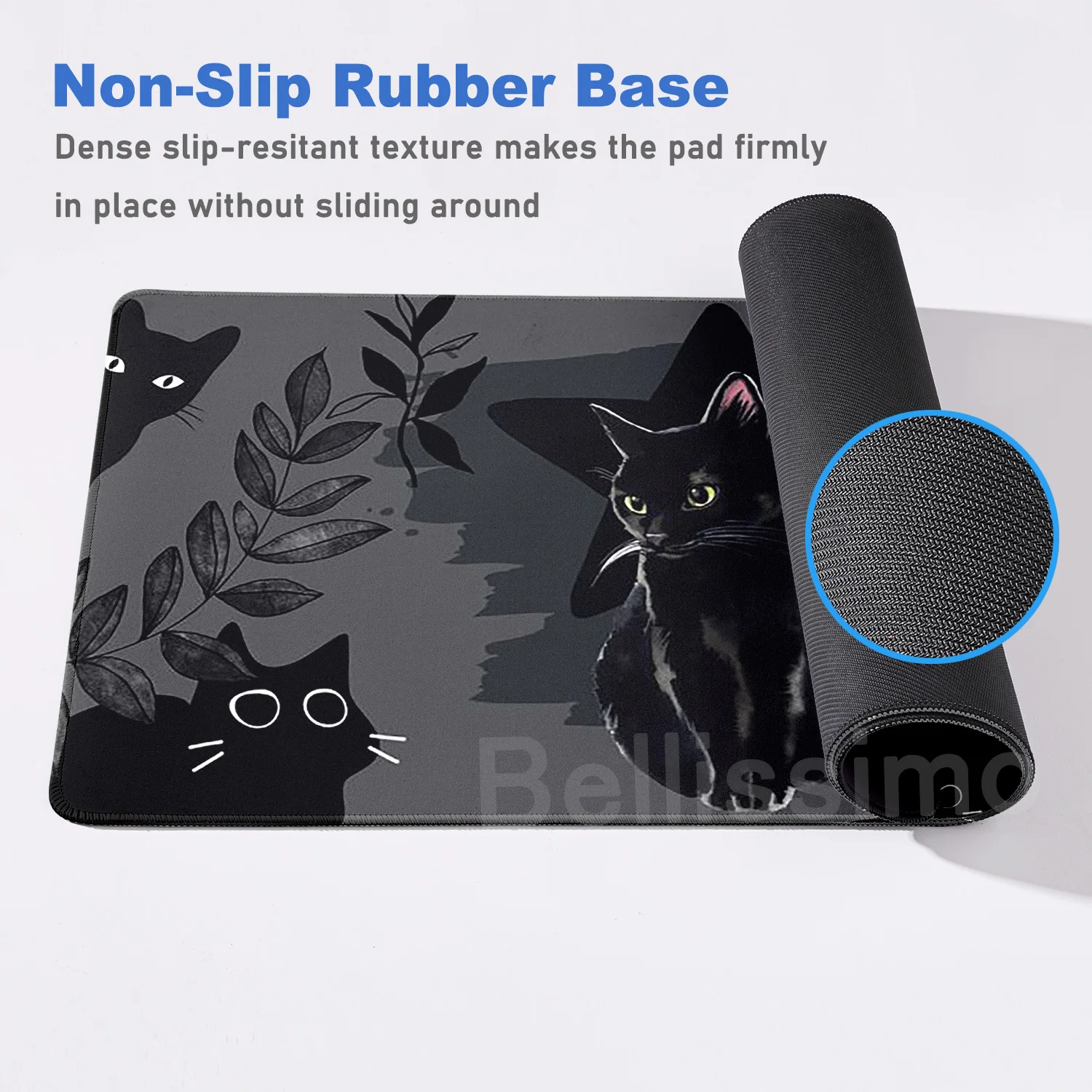 كبير Kawaii ألعاب أنيمي ماوس الوسادة لطيف اليابانية القط ماوس الوسادة الفن DeskMat الكمبيوتر الألعاب اكسسوارات السجاد 900x400 الجدول الحصير