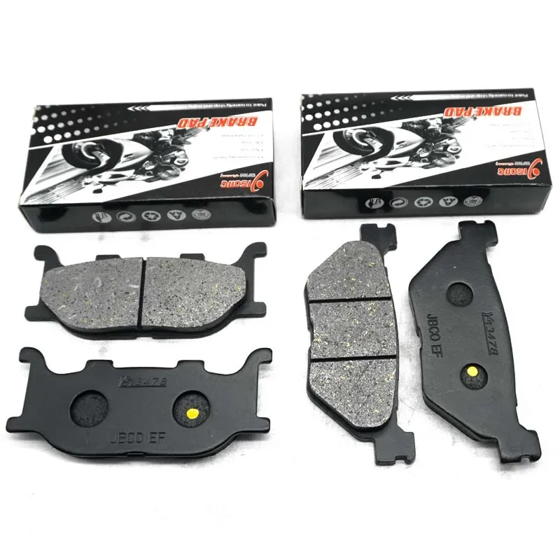 Motorcycle Front Rear Brake Disc Pads Kit For YAMAHA XVS1300CTF V Star 1300 Deluxe 1300 2014 2015 2016 2017 2018 2019 XVS1300A