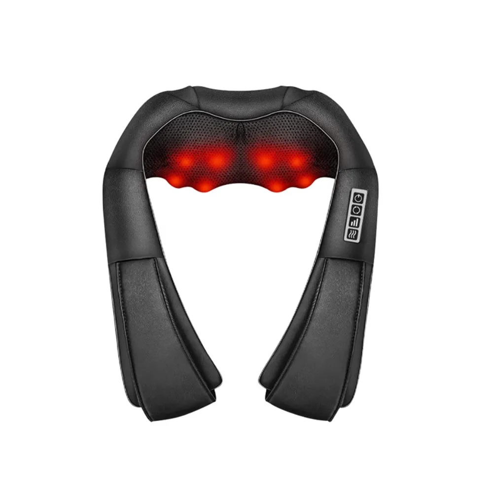 Multifunctional Kneading Massage Shawl U Shape Design Neck Pain Relief Electric Neck Massager Deep Kneading Shoulder Relaxation