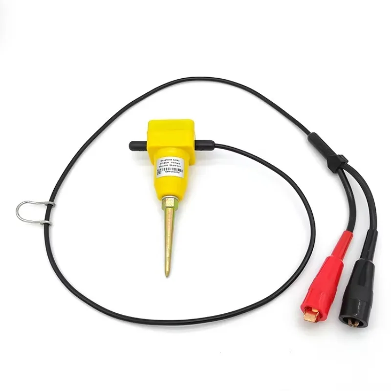 

Single EG-4.5-II Geophone 4.5 Hz Vertical in Land Geophone case With Mueller Clips Connector Seismic Geophone 4.5Hz