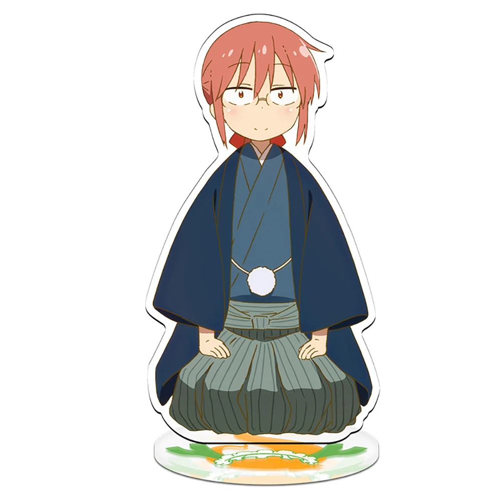 Figura de suporte acrílico design simples acabamento claro ornamento peça decorativa de boa qualidade decoração de mesa presentes para anime adultos