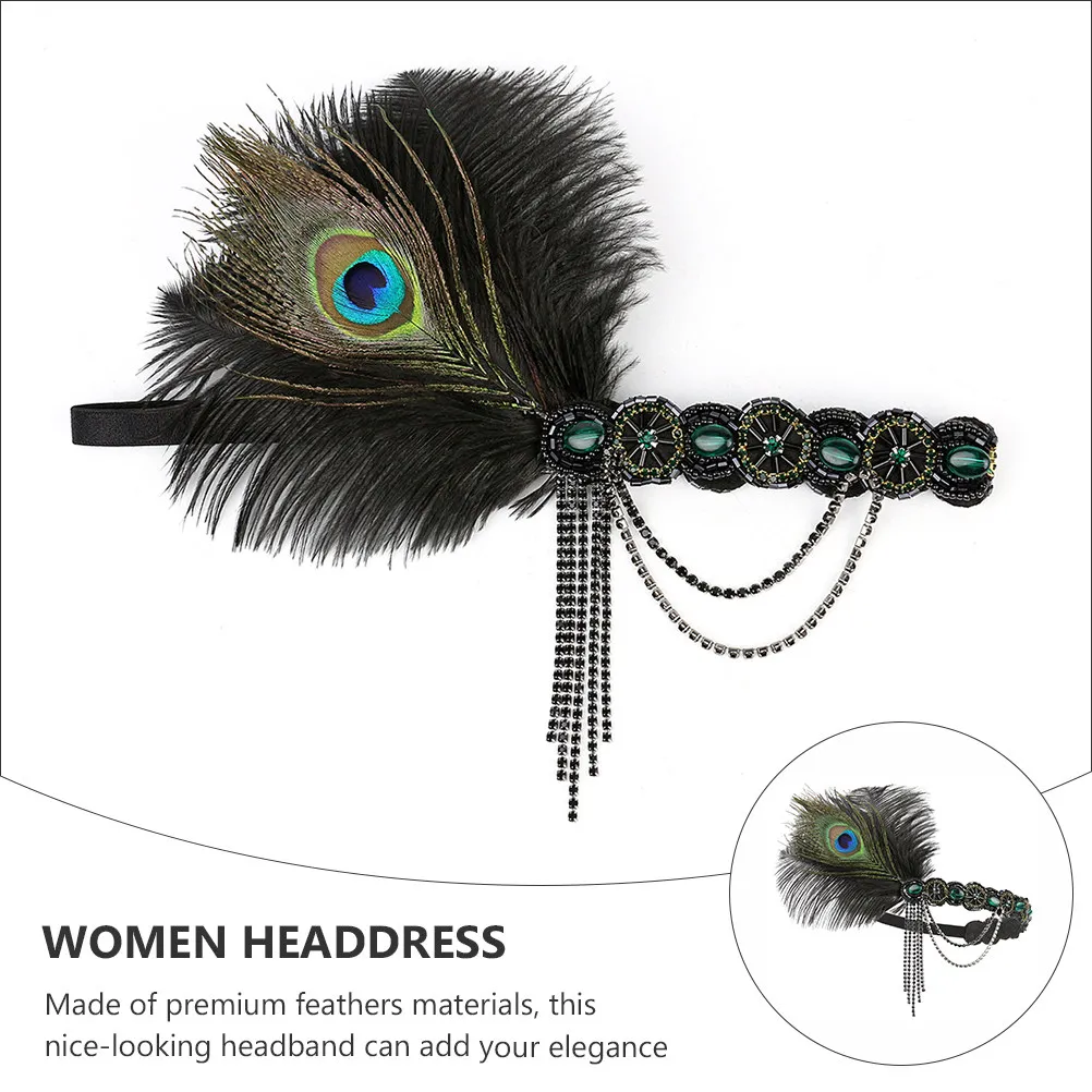 

Headband Exquisite Design Women Headdress Party Supply Cosplay Costume Accessory Stage Performance Gift