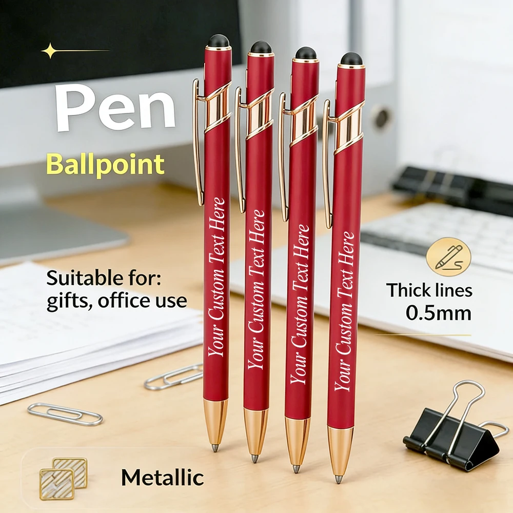 

Custom Luxury Ballpoint Pen School 2024 Supplies Funny Stationary Office Accessories Unusual Novel Creative Writing Lettering