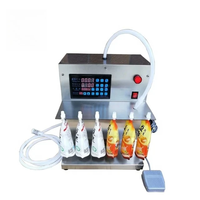 

Desktop Small Quantitative Filling Machine Liquid Spout Pouch Filling Machine
