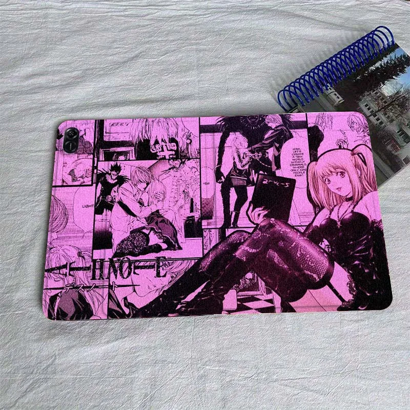 

Cartoon D-Deaths N-Notes For Huawei MatePad Air SE Pro M6 M5 M2 T10s T5 10 11 12.6 11.5 12 X 10.8 Inch 10.1 Tablet Case
