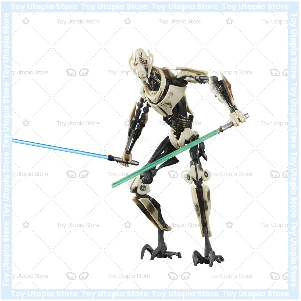 Newly Arrived Stock Hasbro Star Wars The Black Series General Grievous 15cm  Anime Figure Model Collection Toy Gift view 5