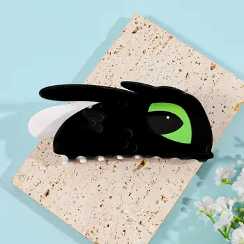 馴龍高手光煞發爪獨特時尚髮飾裝飾髮夾送給朋友的禮物 10 最佳銷售 龍髮飾品 - №6