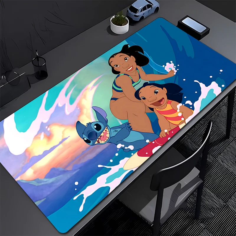 Mouse pad profissional esports jogadores de jogo grande velocidade bloqueio borda de borracha jogo estendido tapete de mesa s-points mousepad teclado