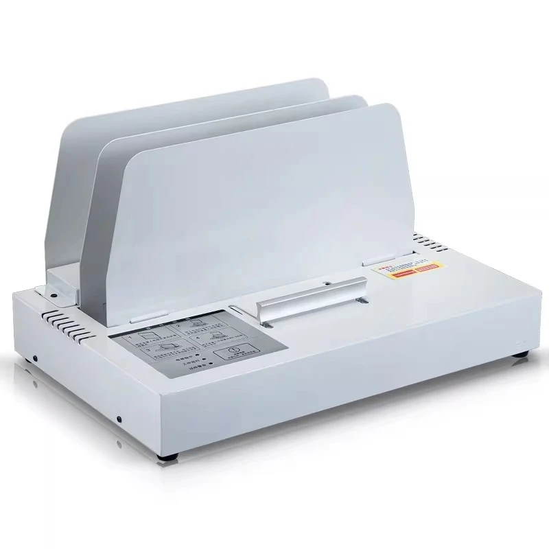 Hot Melt Financial Voucher Binding Machine Home Office Wireless Non-punching Automatic Envelope Binding Machine CM-500RJ