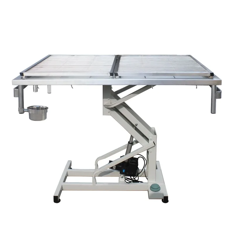 2026 Vet Medical Equipment Stainless Steel Electric Lifting Operating Surgical Table for Animal Care and Supplies