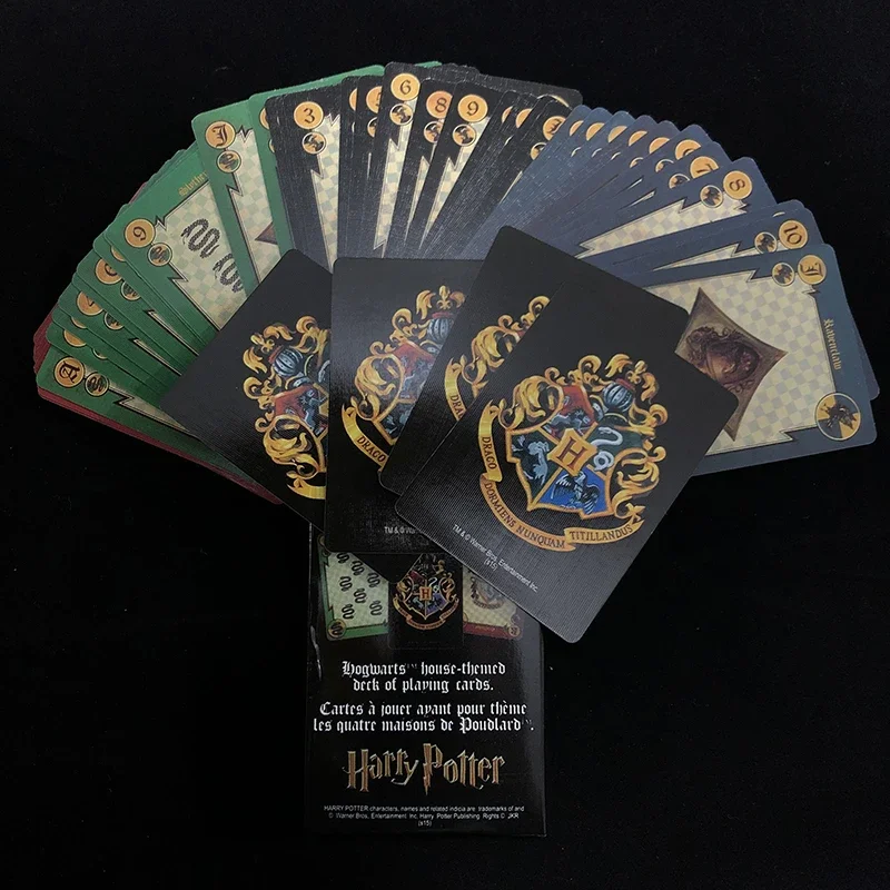 Academy of Magic Playing Card Game Poker Suit Anime Figure Group Academy Castle Package Board Game Entertainm Gift Collection