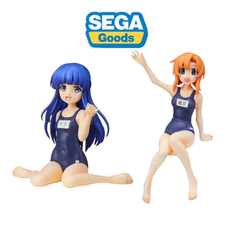 

In Stock Original SEGA Higurashi No Naku Koro Ni Sotsu‌ Ryugu Rena Furude Rika Anime Figure Birthday Present Model Collection