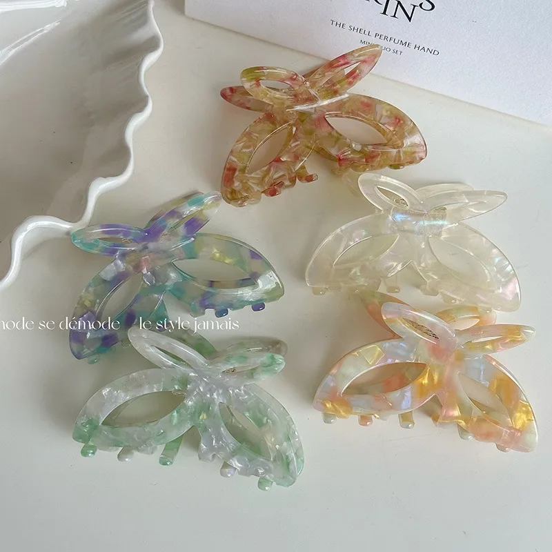 Stylish Hair Clip with Hollowed-out Butterfly and Fish Shape hairbows for girls