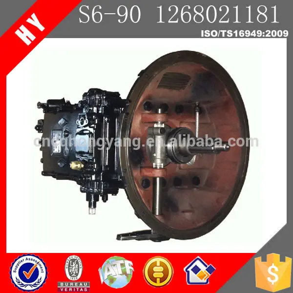 Hongyang Gearbox for Truck China Gearbox Spare Parts (S6-90)