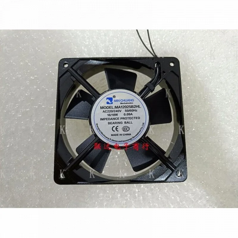 

C FOR MIN CHUANG MA12025B2HL AC220/240V 16/18W 0.09A 12025 cooling fan