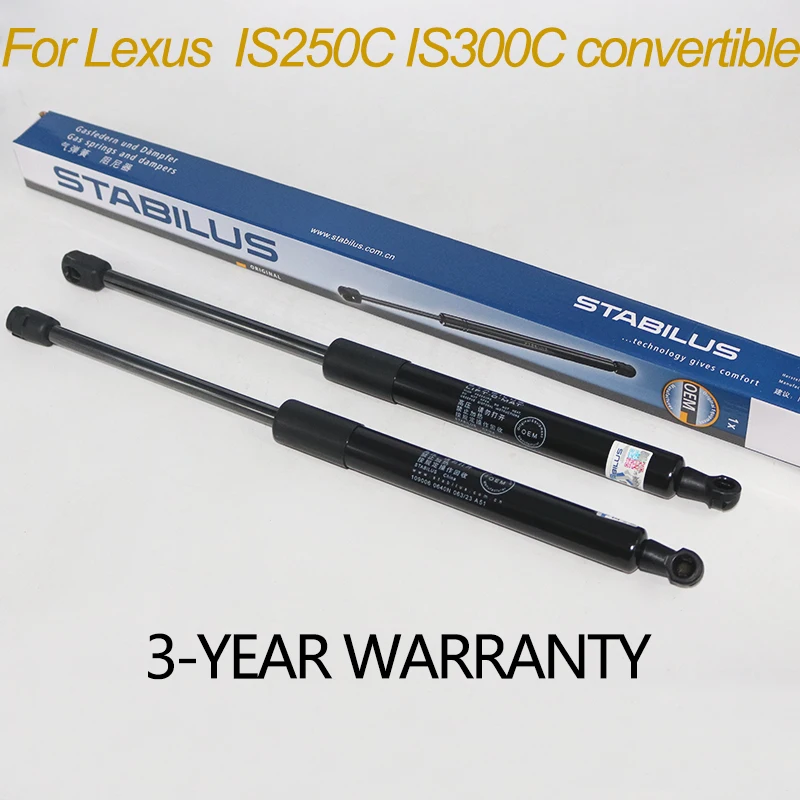 Original Car-styling rear Trunk Shock Lift Tailgate Gas Spring Strut For LEXUS IS250C IS300C convertible