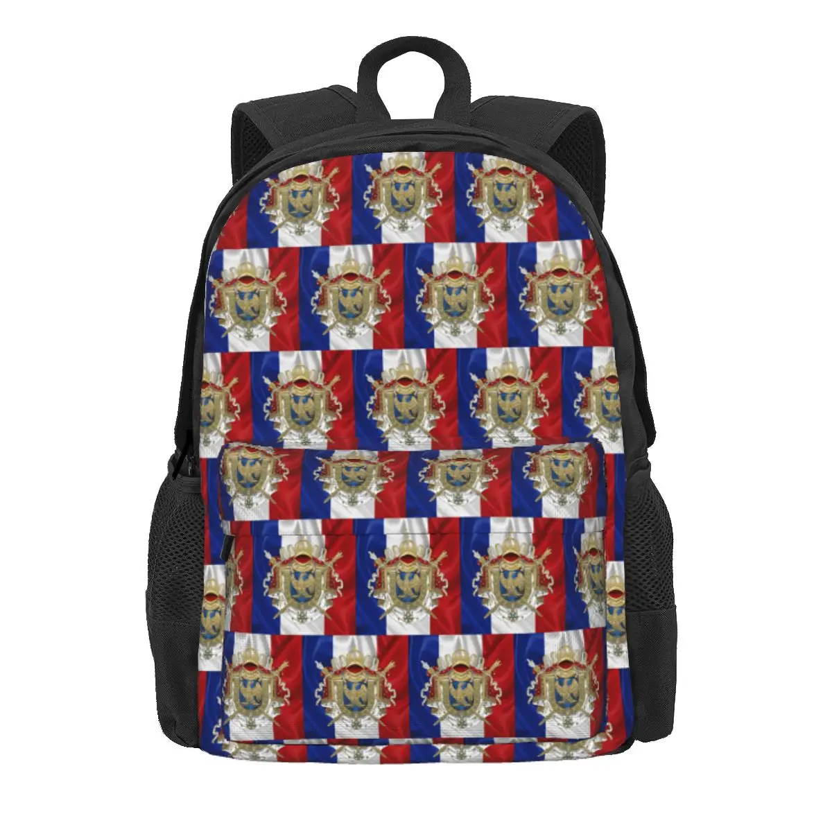 

Napoleonic French 85th Regimental Flag Backpack Daypack Large Capacity Boys Girls BookBag School Bag Shoulder Bags for Men Women