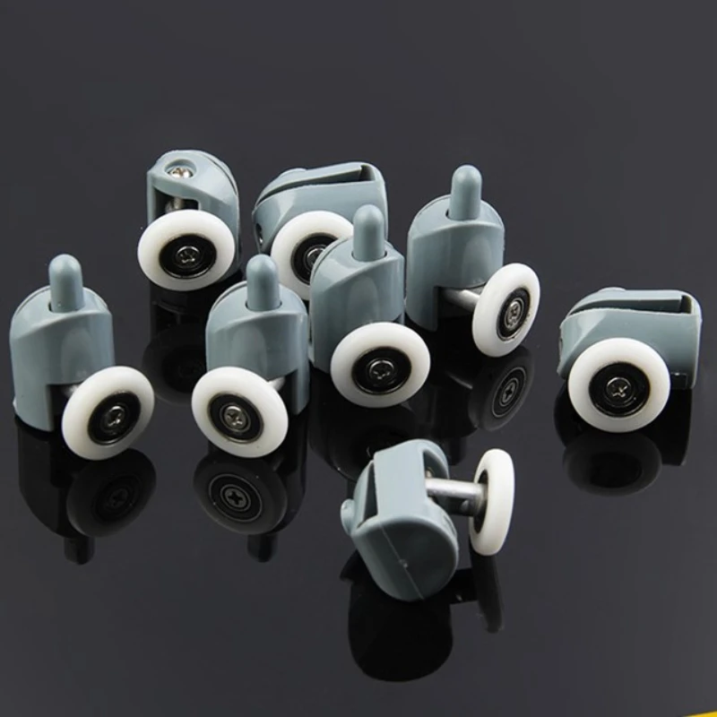 8pcs Shower Rooms Cabins Pulley &Shower Room Roller /Runners/Wheels/Pulleys Diameter 19/20/22/23/25/27mm