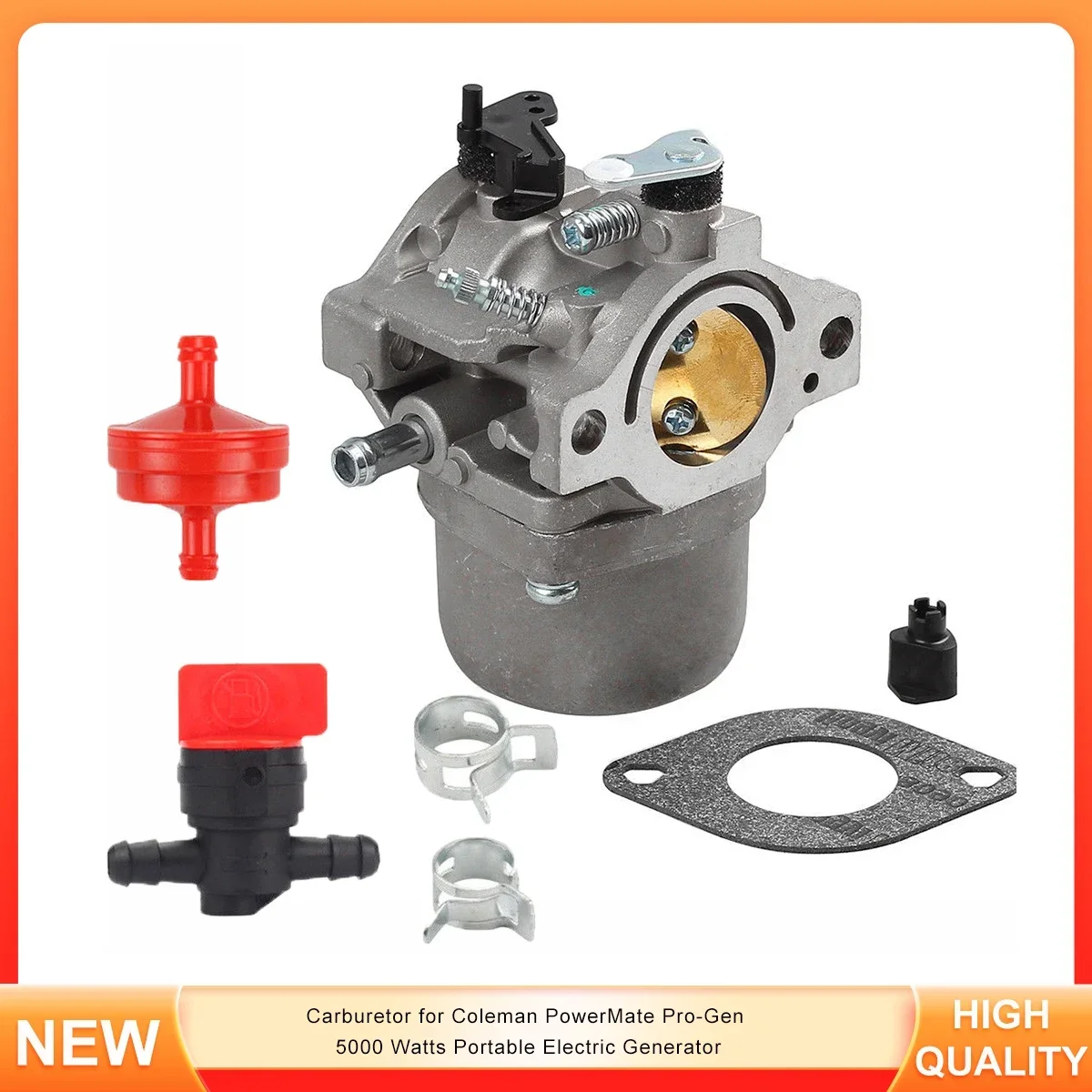 

Carburetor for Coleman PowerMate Pro-Gen 5000 Watts Portable Electric Generator