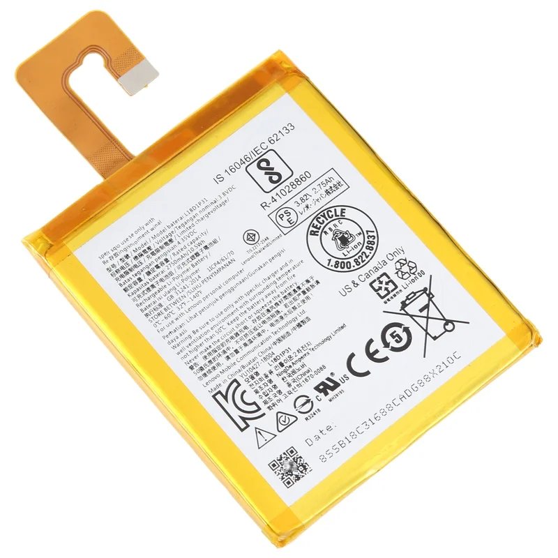 For Lenovo TAB E7-7104 2750mAh Battery Replacement L18D1P31