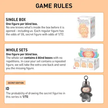 POP MART Labubu 娃娃 怪獸能量大爆發系列盲盒隨機乙烯基吊墜收藏毛絨玩具人偶禮物 10 最佳銷售 男孩玩具 - №3