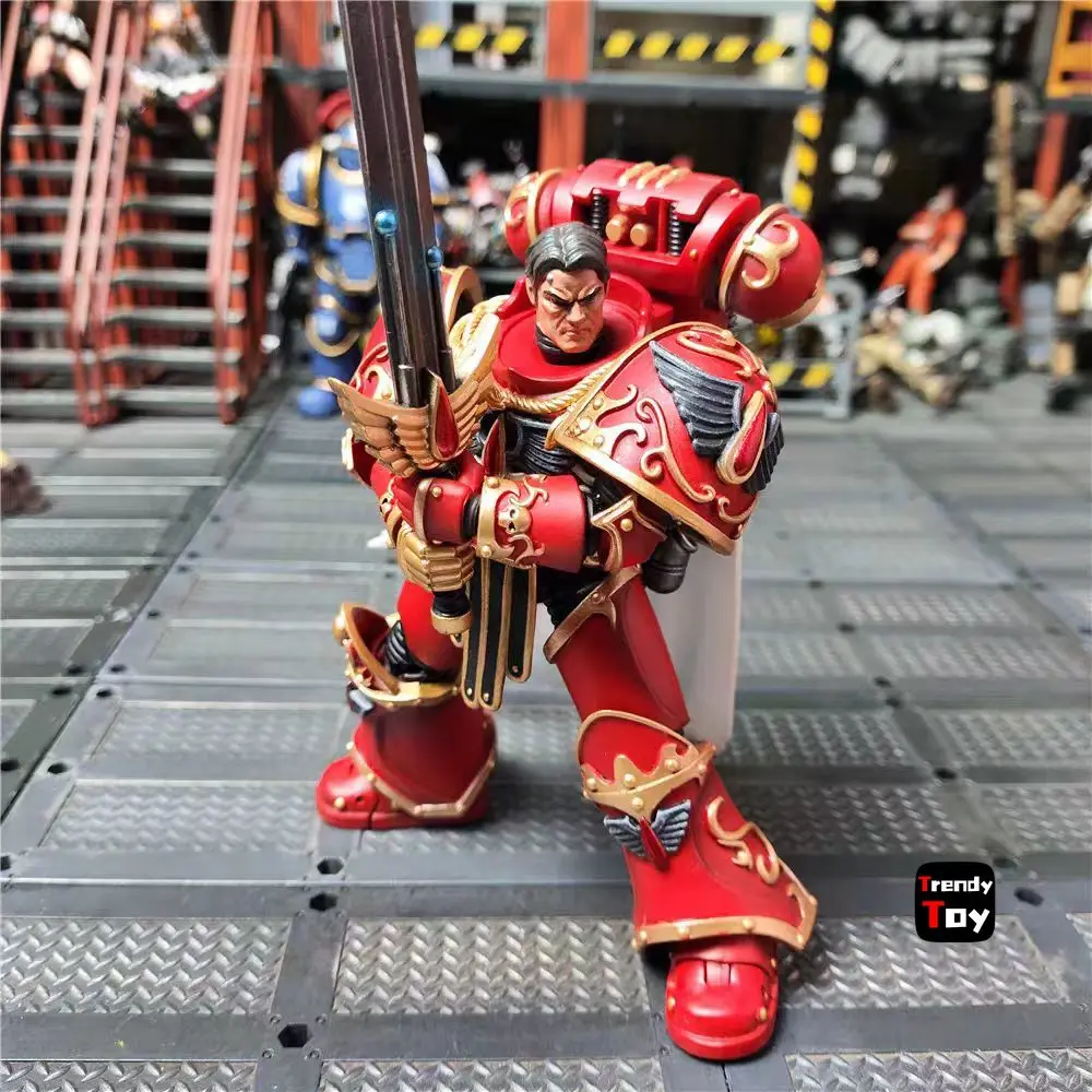 

【JOYTOY】Warhammer 40K Blood Angels Legion Praetor with Paragon Blade 1/18 Action Figure Toys Collection
