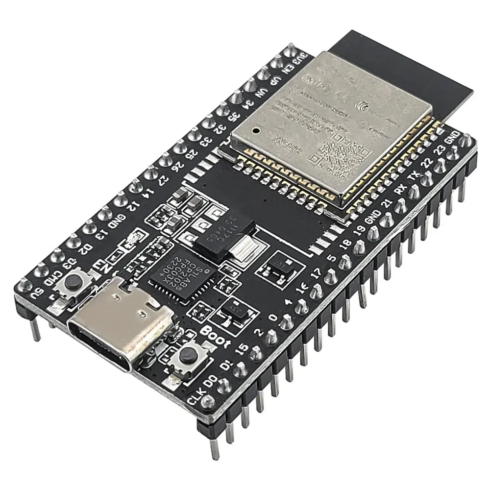 ESP32 Development Board with GPIO Expansion Board Kit ESP32-WROOM-32D BT Wifi Module USB Type-C 38PIN CP2102 ESP32-DevKitC