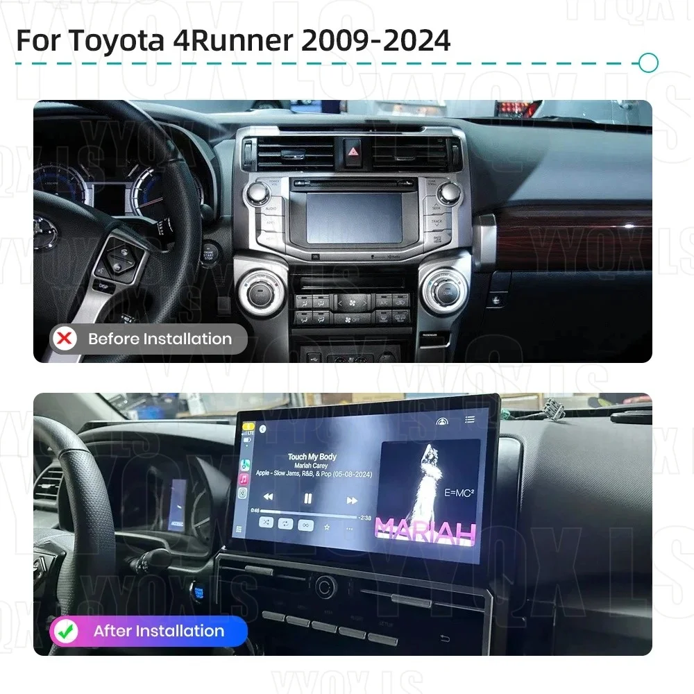 12.3 Inch+12.3Inch Android Multimedia Video Player For Porsche Cayenne 2011-2017 Upgraded Interactive Dual Screen Carplay