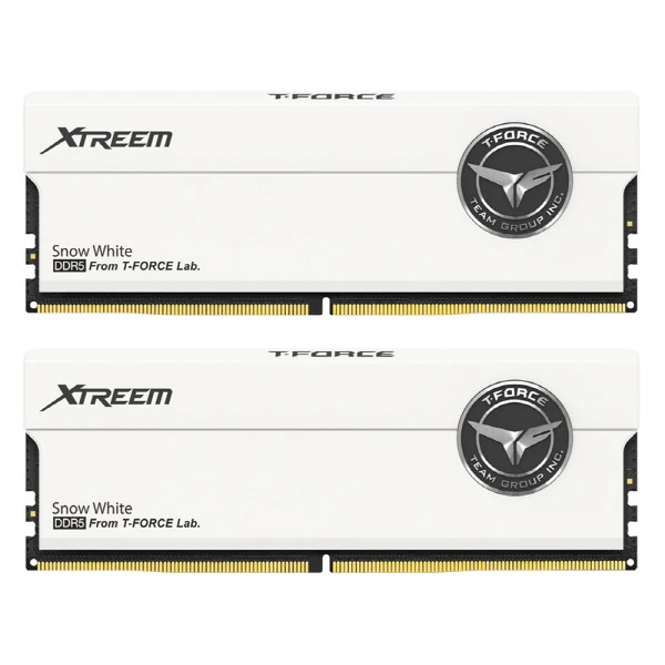 Team Group T-Force DDR5 48GB PC5-57600 CL34 XTREEM White Package Memory (24Gx 2/7200MHz)