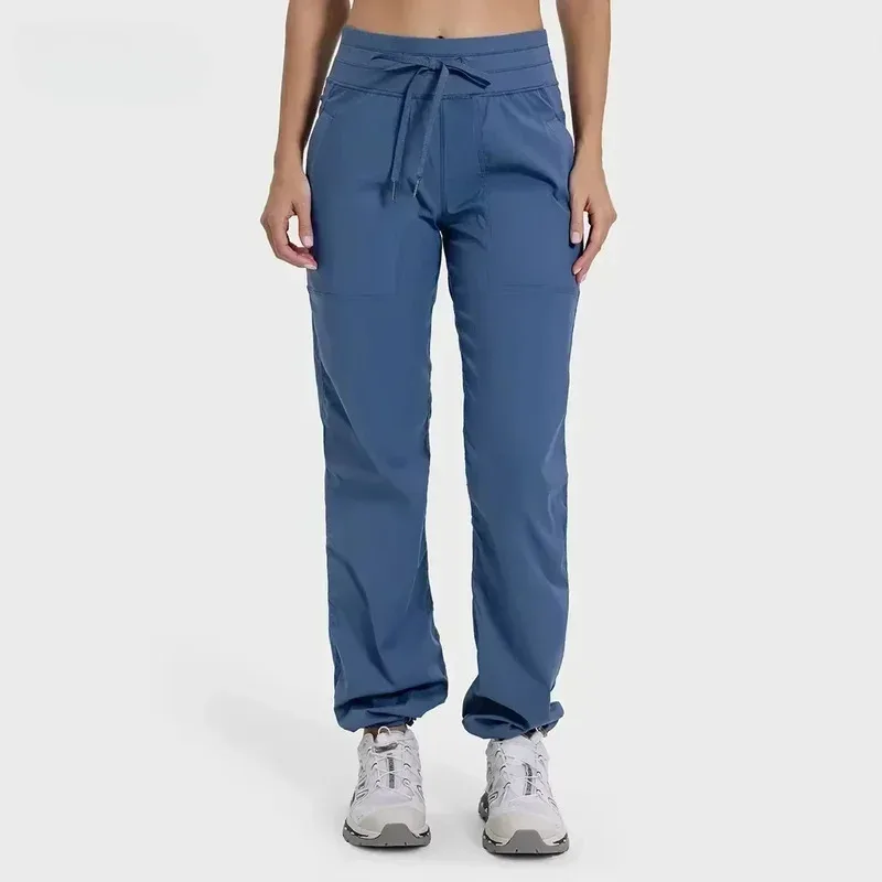 

Lemon Dance Studio Waist Sport Trousers For Women Casual Gym Yoga Long Wide Leg Pants Women's Pants & Capris Loose Workout Pants